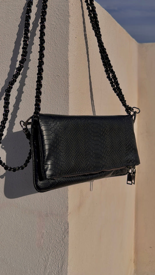 Bolsa SENDA NEGRA CROCO